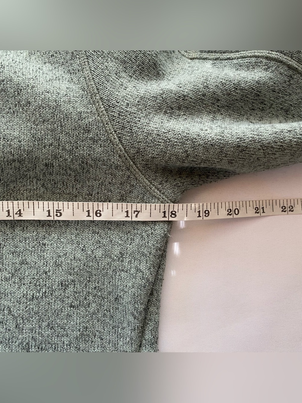 Patagonia Thin Ice Better Sweater 1/4 Zip Fleece Medium Gorpcore Outdoor - Picture 13 of 14